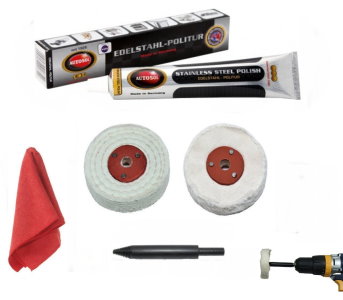 Autosol Stainless Steel Polishing Kit